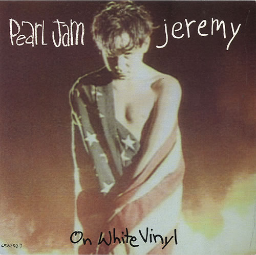 パールジャム　ジェレミー　7㌅　当時物　ホワイトビニール　激レア　UK版 Pearl Jam Jeremy - White Vinyl UK 7
